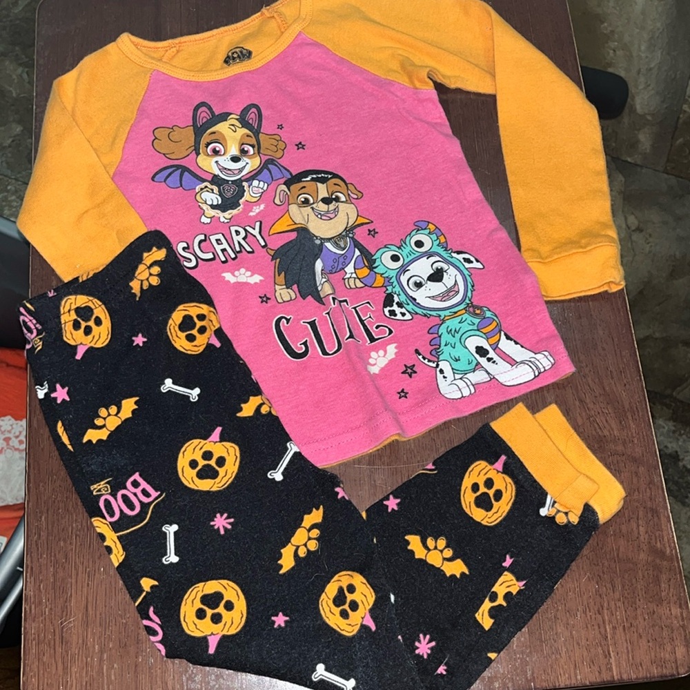 Halloween Paw Patrol PJ Set